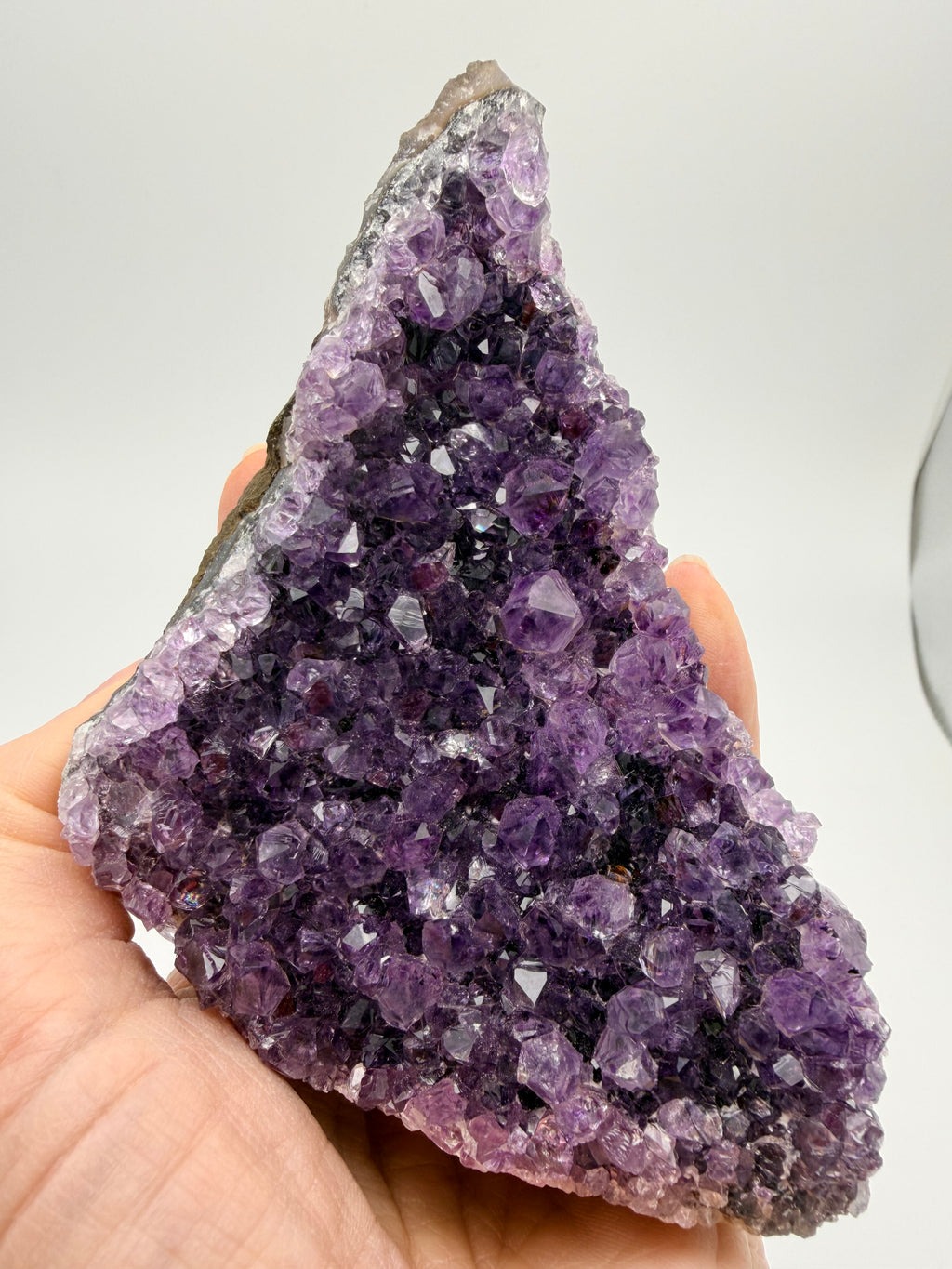 Deep Purple Amethyst Druzy Cluster – Natural Sparkle Crystal | 399g