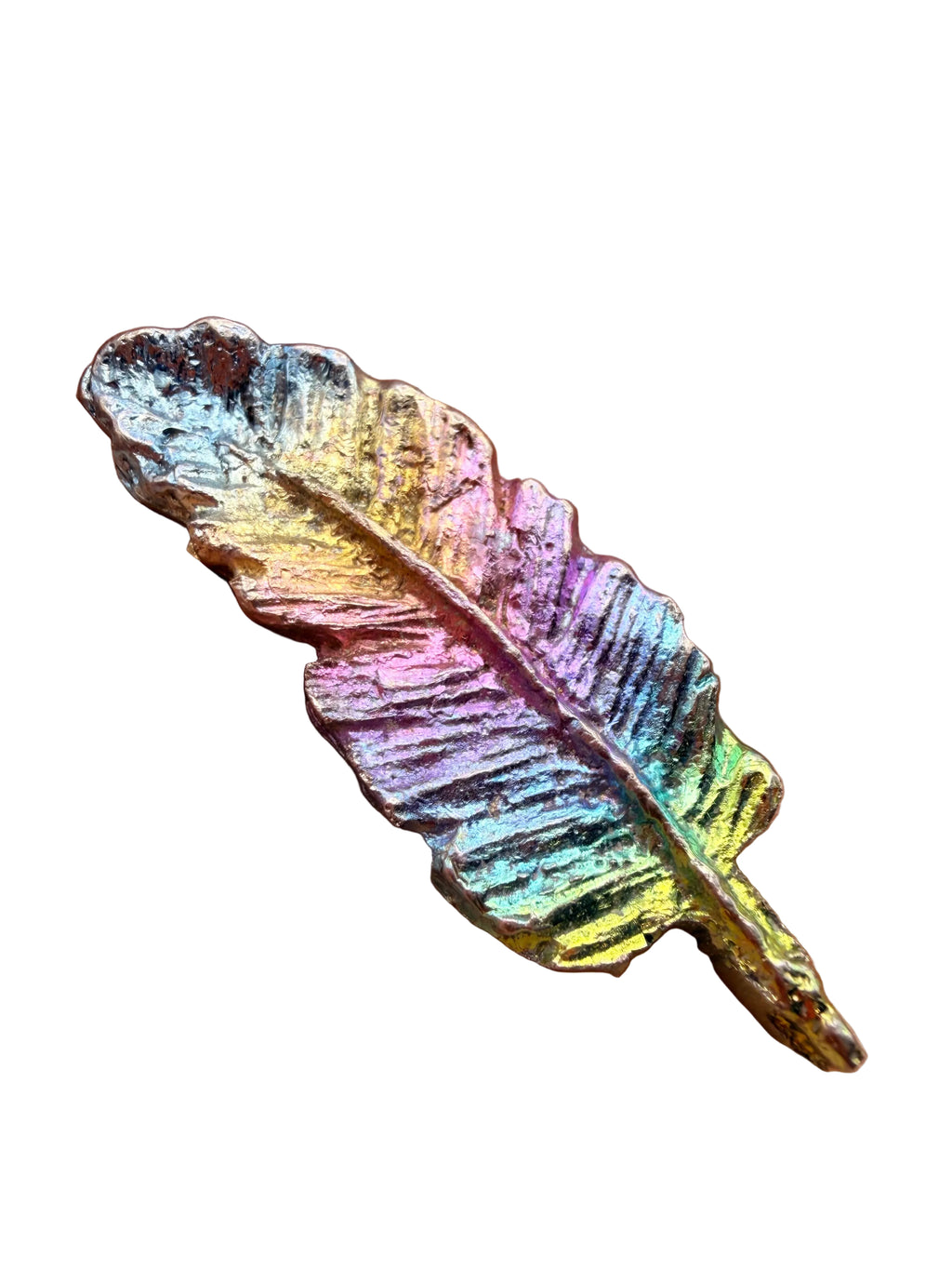 Rainbow Bismuth Feather – 22g