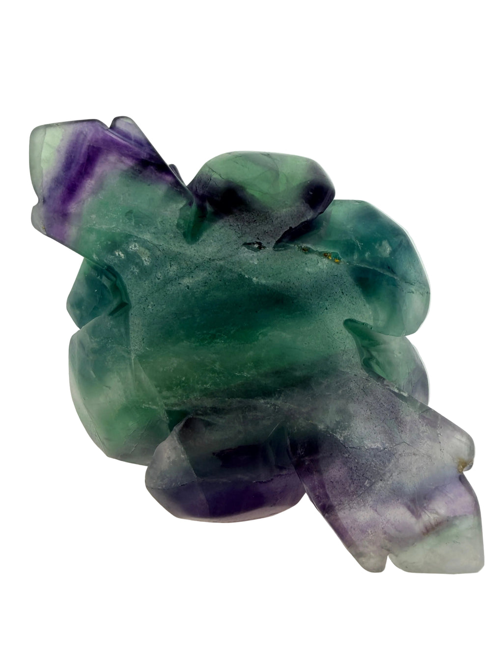 Rainbow Fluorite Rose