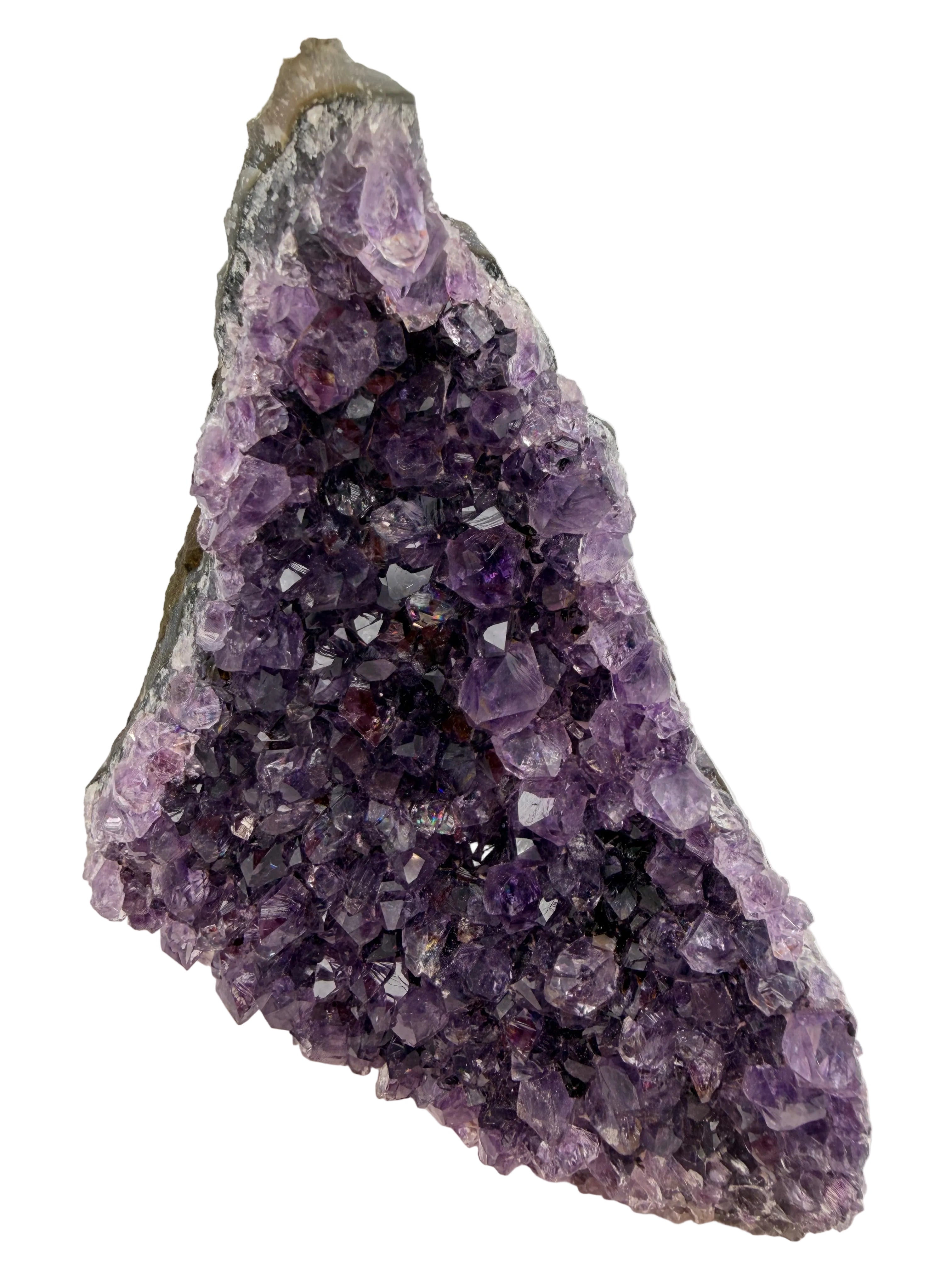 Deep Purple Amethyst Druzy Cluster – Natural Sparkle Crystal | 399g