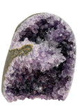 Amethyst Druzy Cluster Cut Base – Sparkling Purple Crystal (300g)
