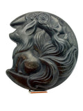 Gold Sheen Obsidian Fox carving