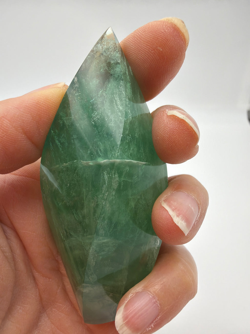 Green Fluorite Flame 111g