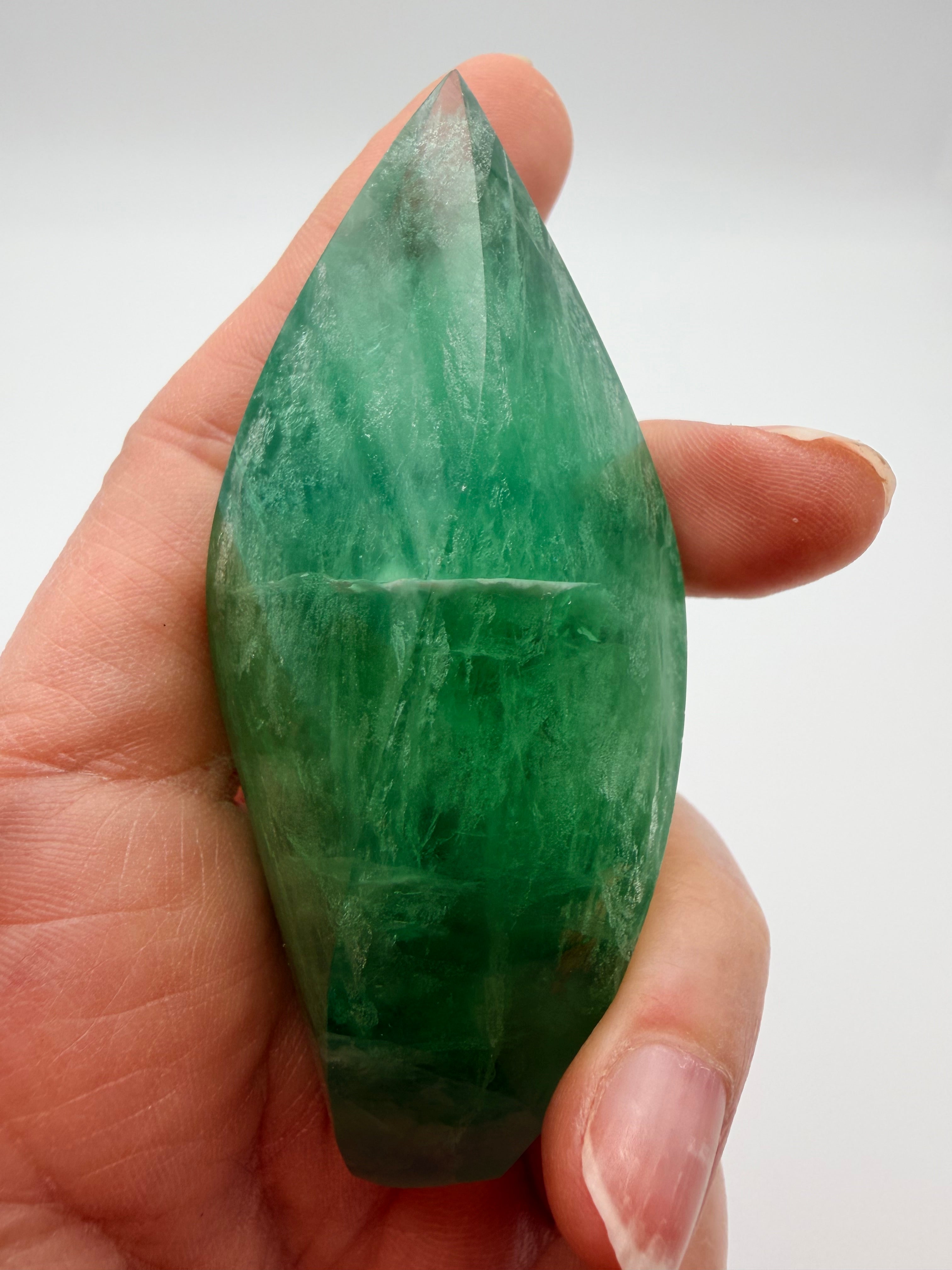 Green Fluorite Flame 111g