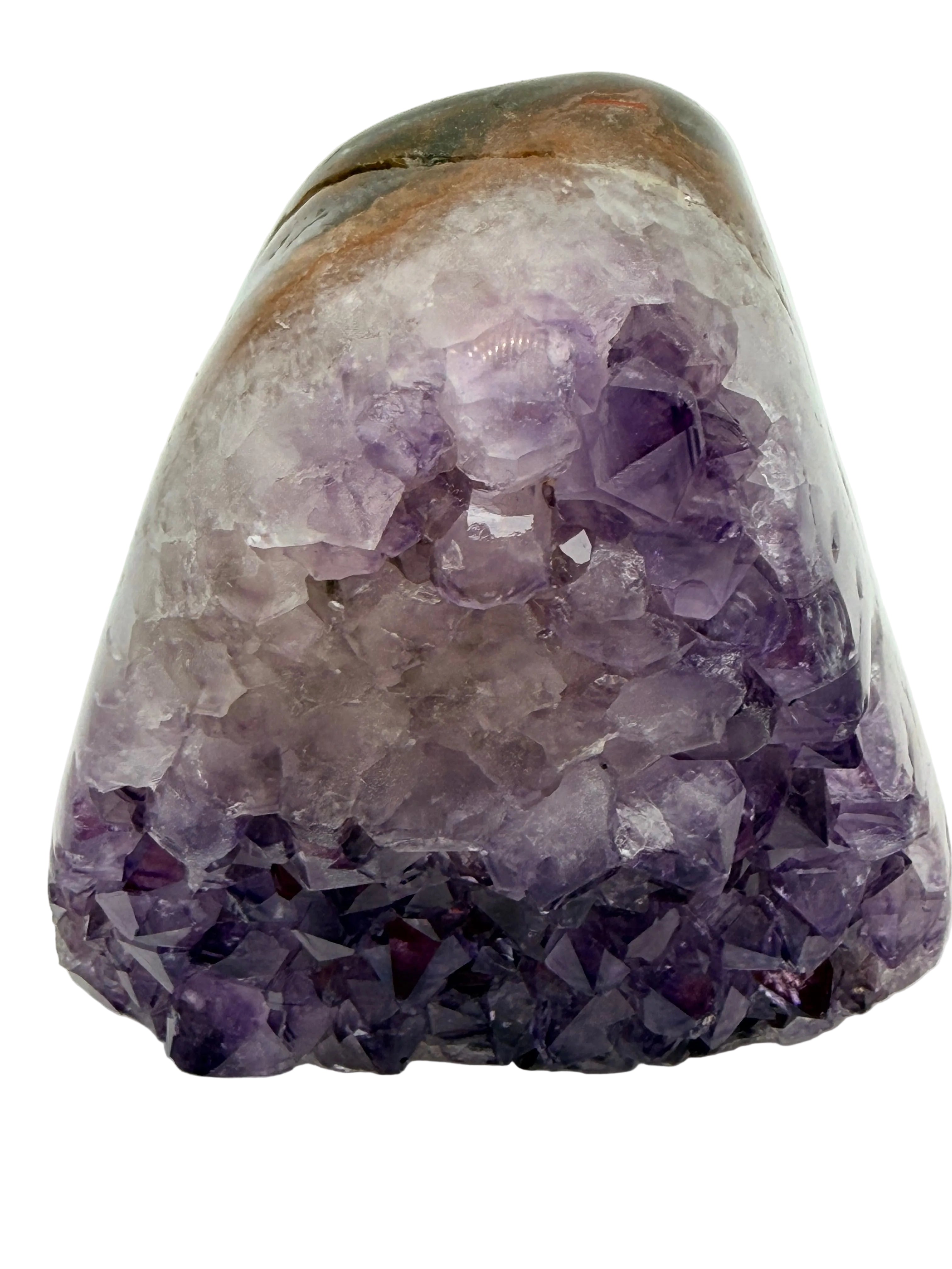 Amethyst Druzy Freeform – Polished & Raw Crystal Display (1.13kg)