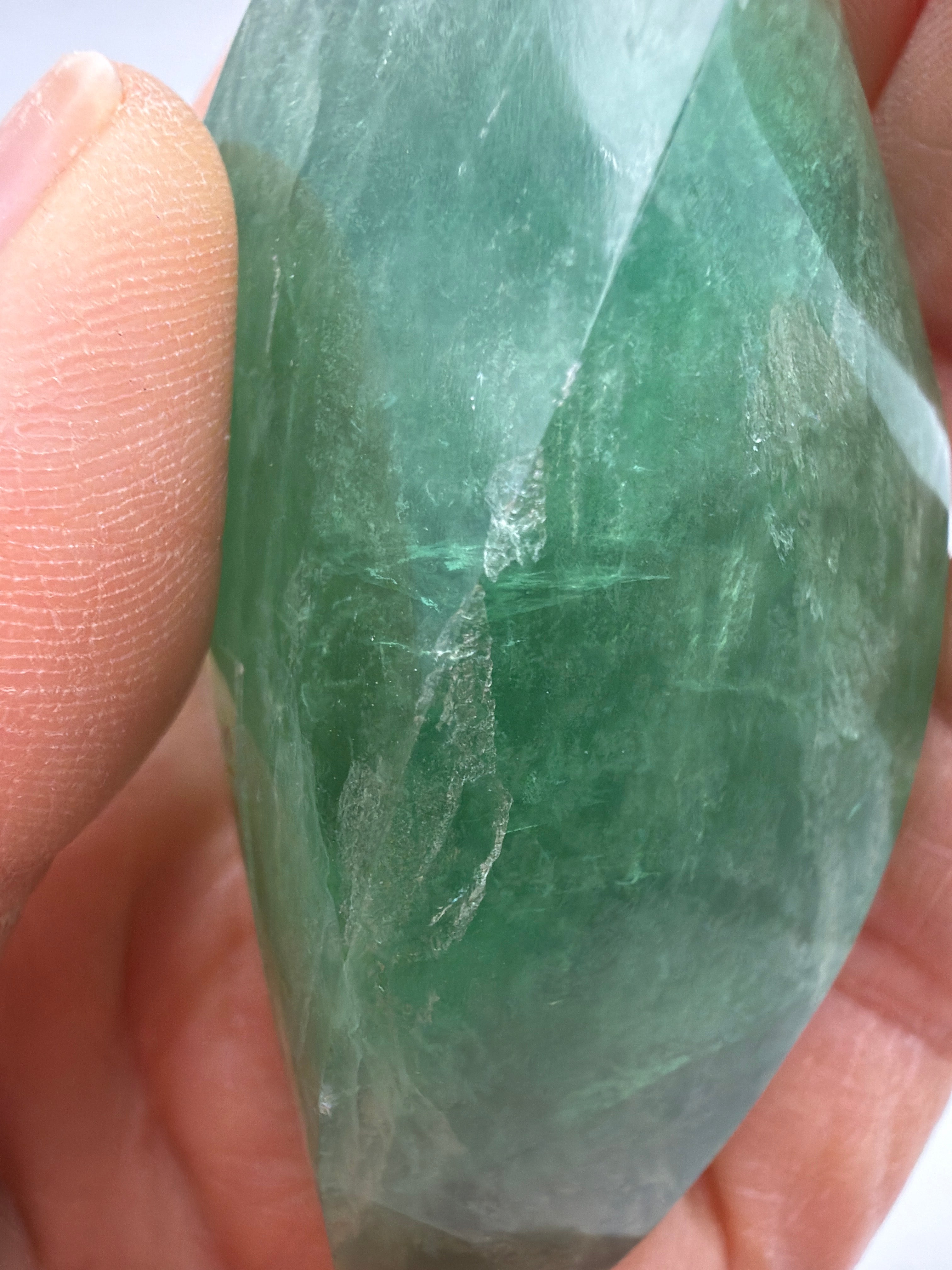 Green Fluorite Flame 111g