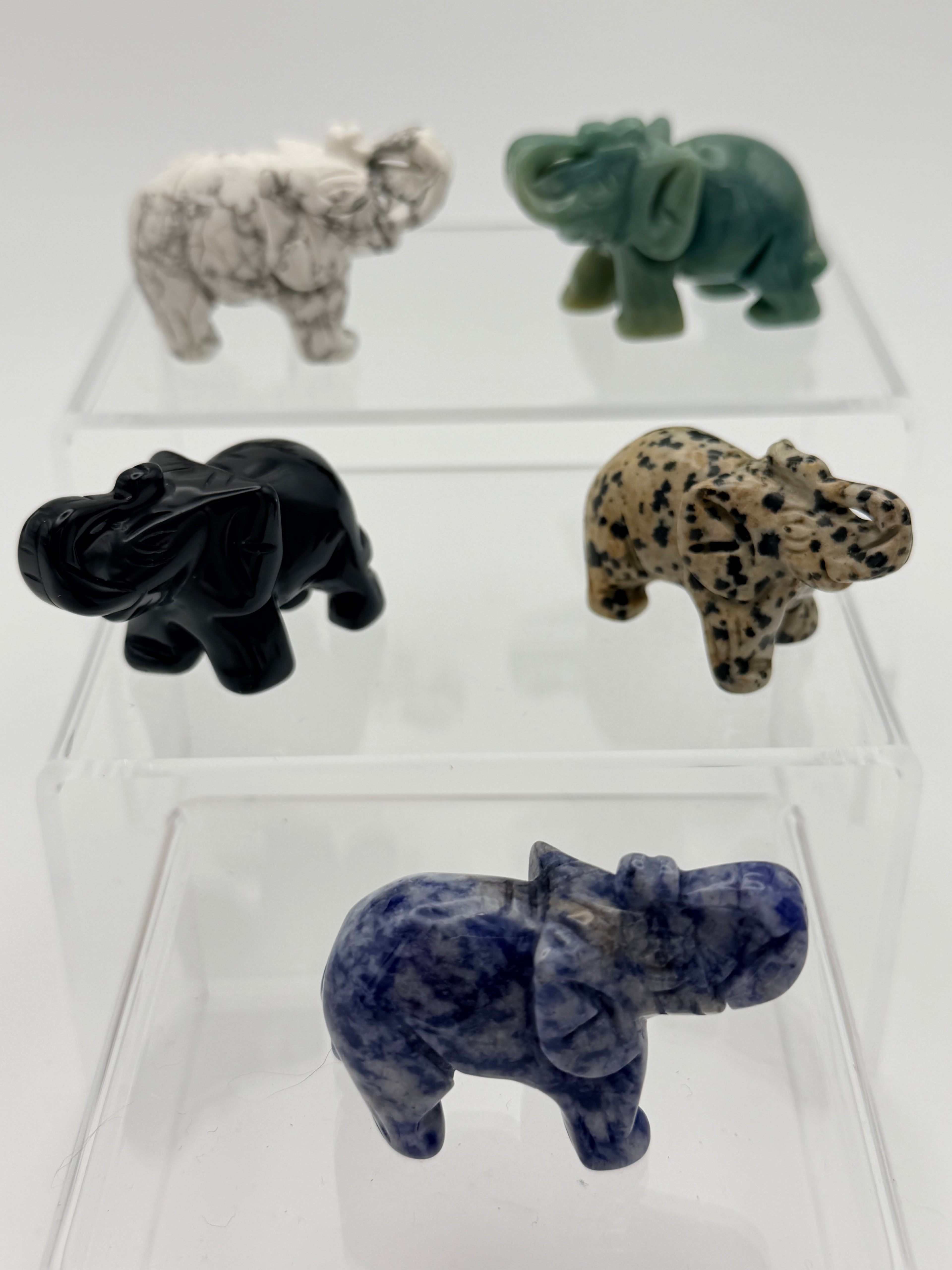 Red Jasper Elephant Carving – Hand-Carved Crystal Elephant | Den of Gems