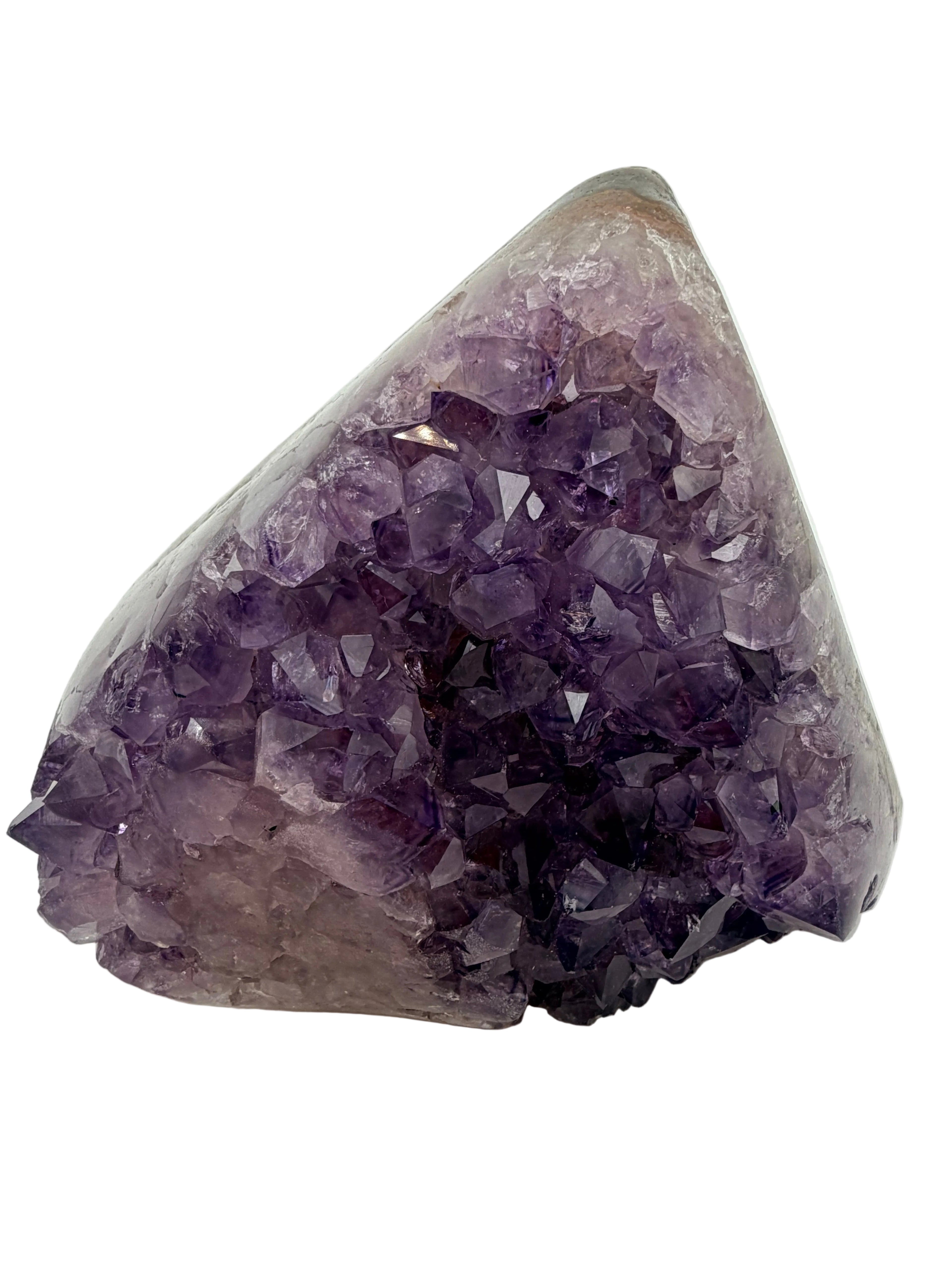 Amethyst Druzy Freeform – Polished & Raw Crystal Display (1.13kg)