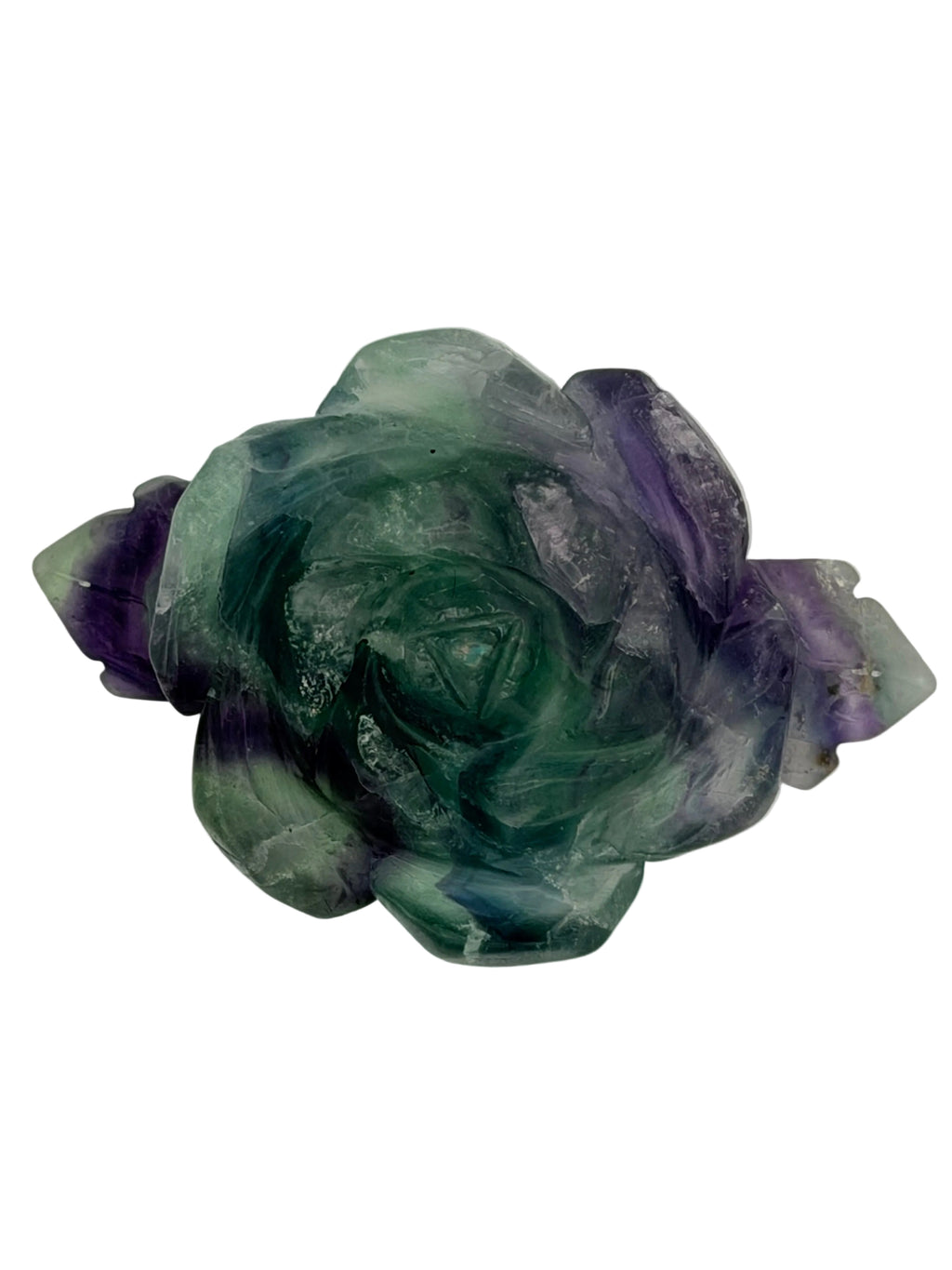 Rainbow Fluorite Rose