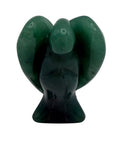 Green Aventurine Angel Carving – Handheld Crystal Guardian