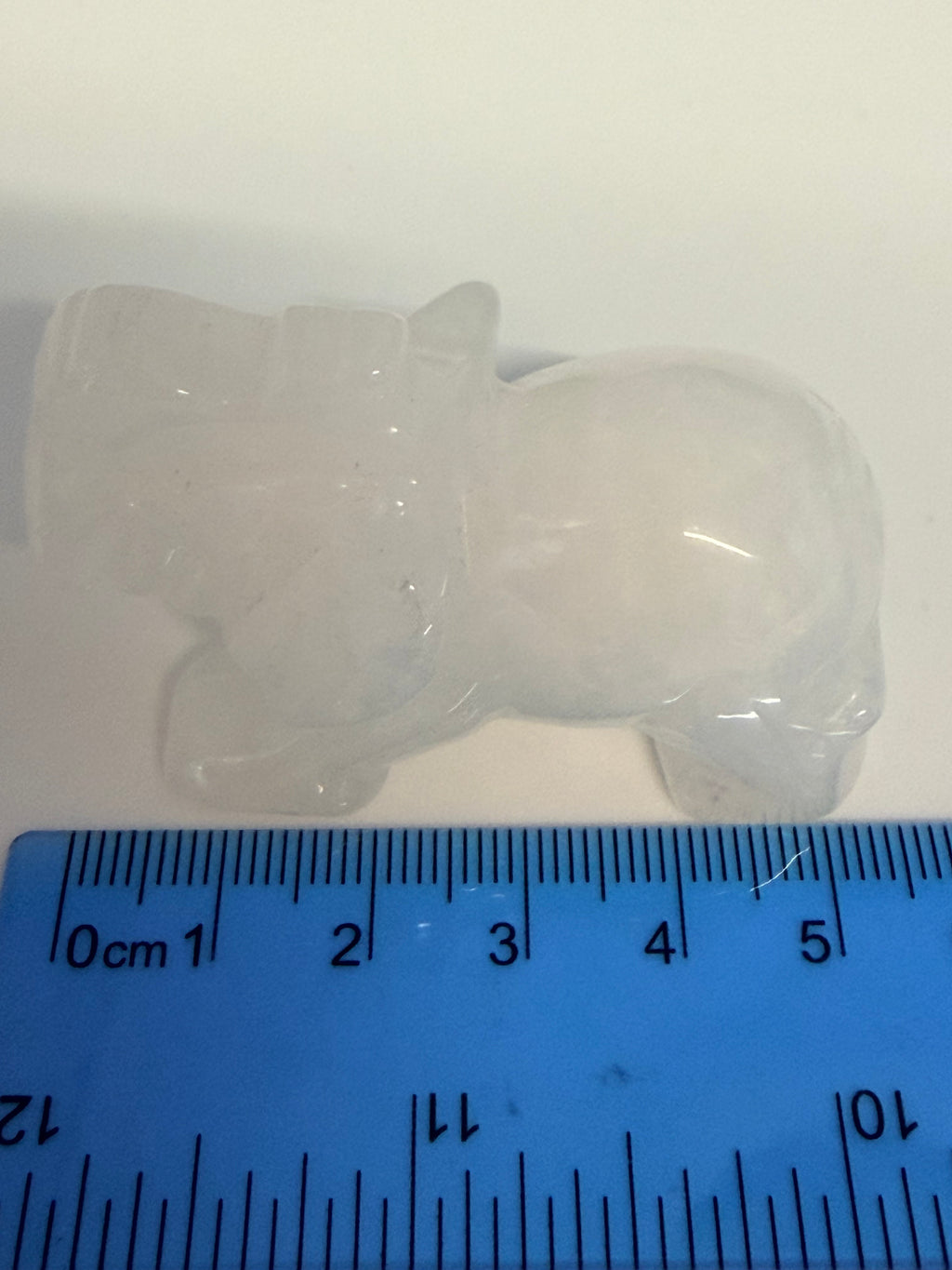 Quartz Elephant Carving